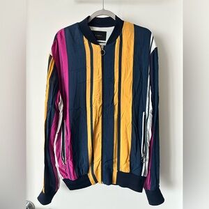 Zara Multicolor Striped Jacket